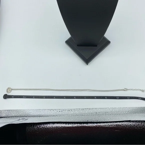 Nirvana Kurt Cobain Retro Smiley Face Silver Necklace - Picture 4 of 5